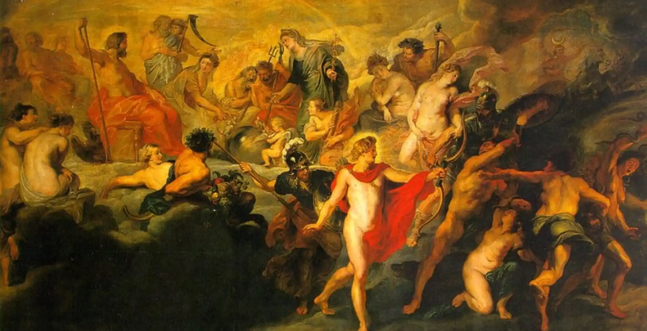 The Council of the Gods - Peter Paul Rubens