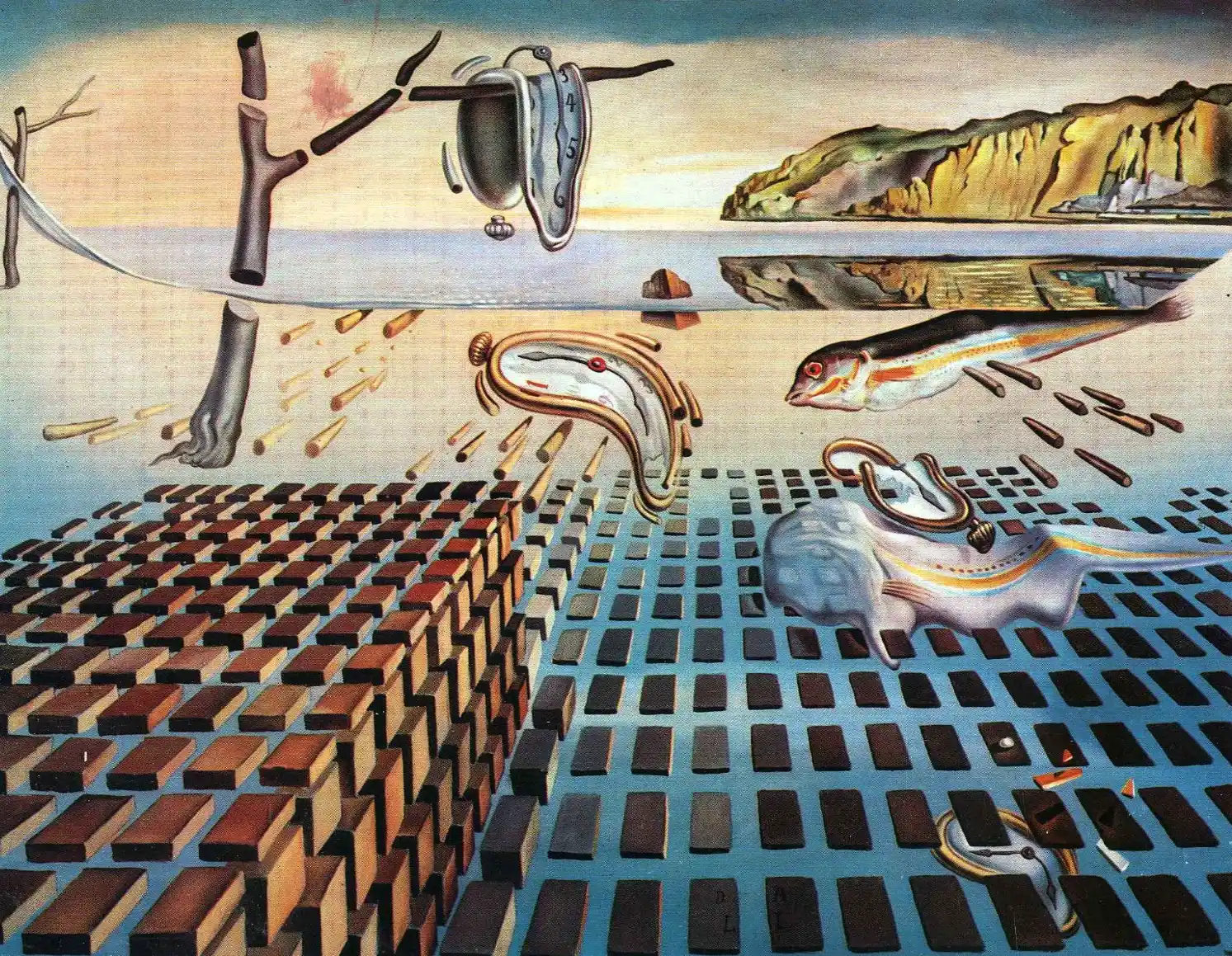 The Disintegration of the Persistence of Memory - Salvador Dalí